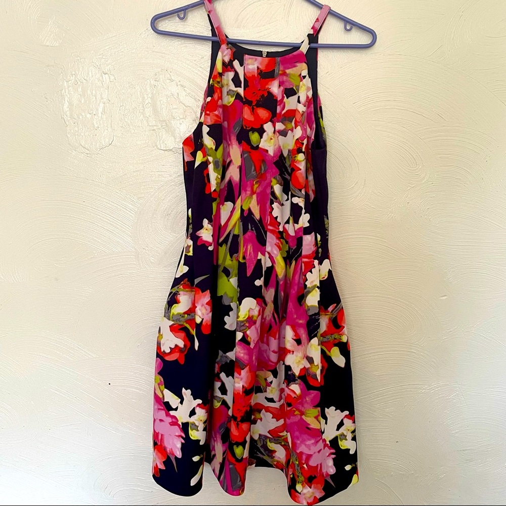 Vince Camuto floral mini dress